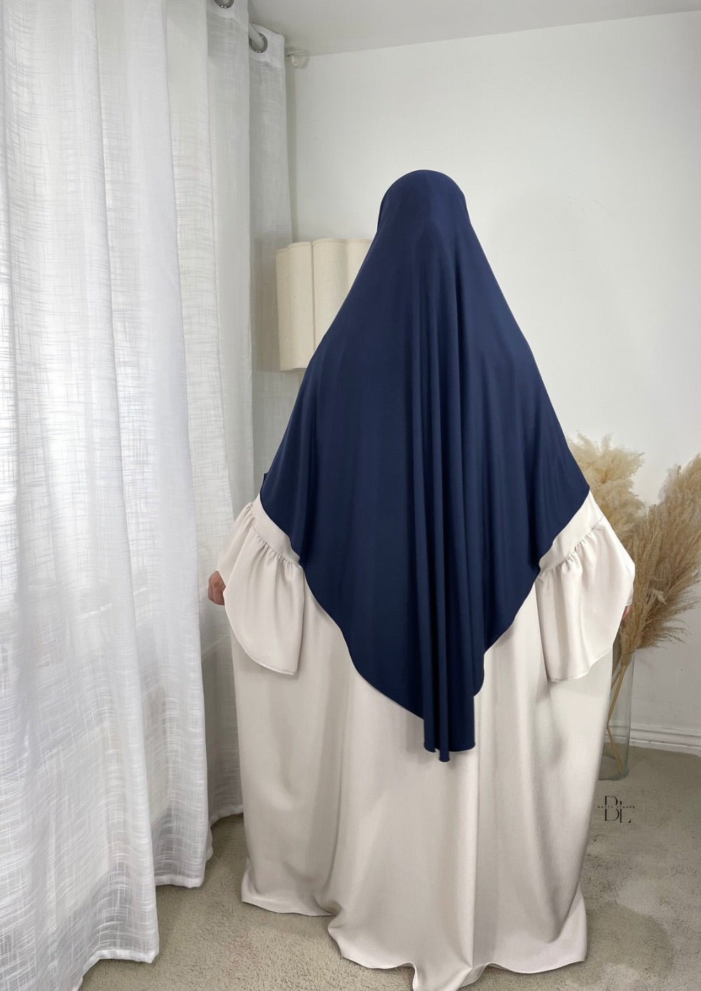 Premium Jersey Khimar Rounded