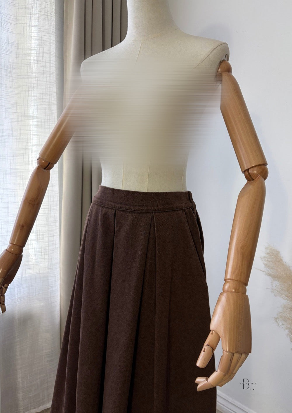 Lightweight Denim Skirt - 100% Cotton