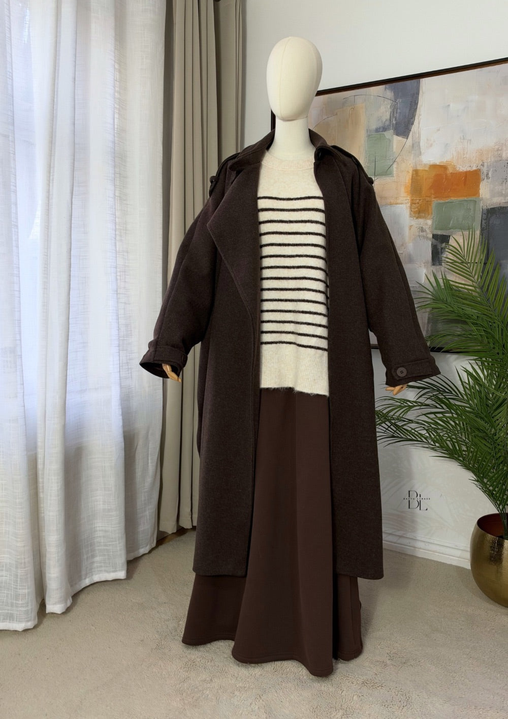 Premium Oversized Butterfly Trench Coat