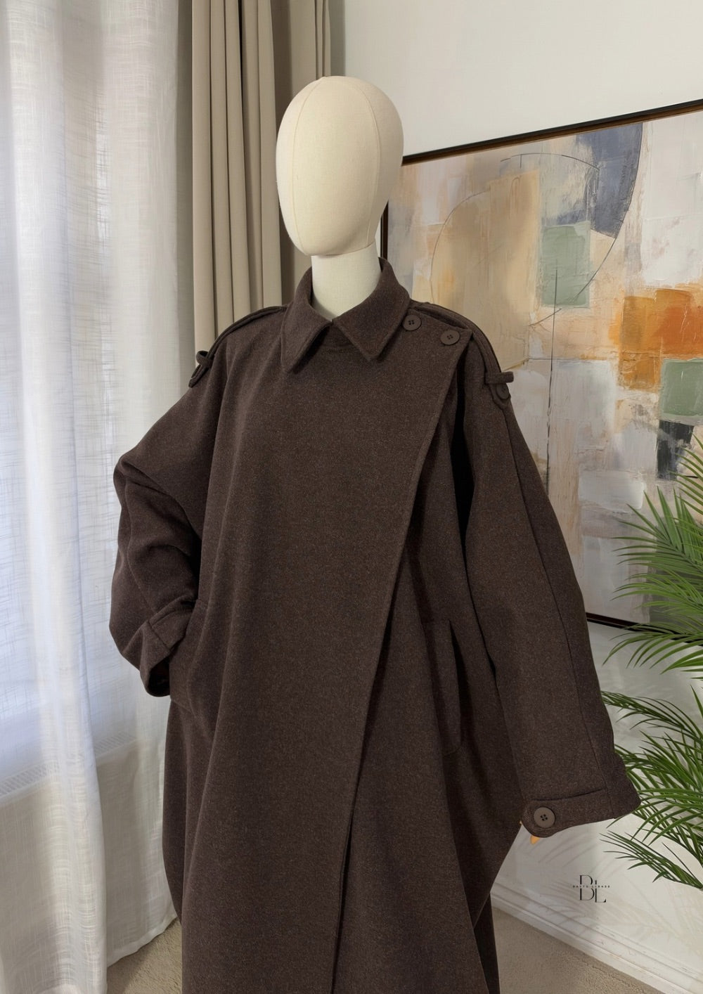 Premium Oversized Butterfly Trench Coat