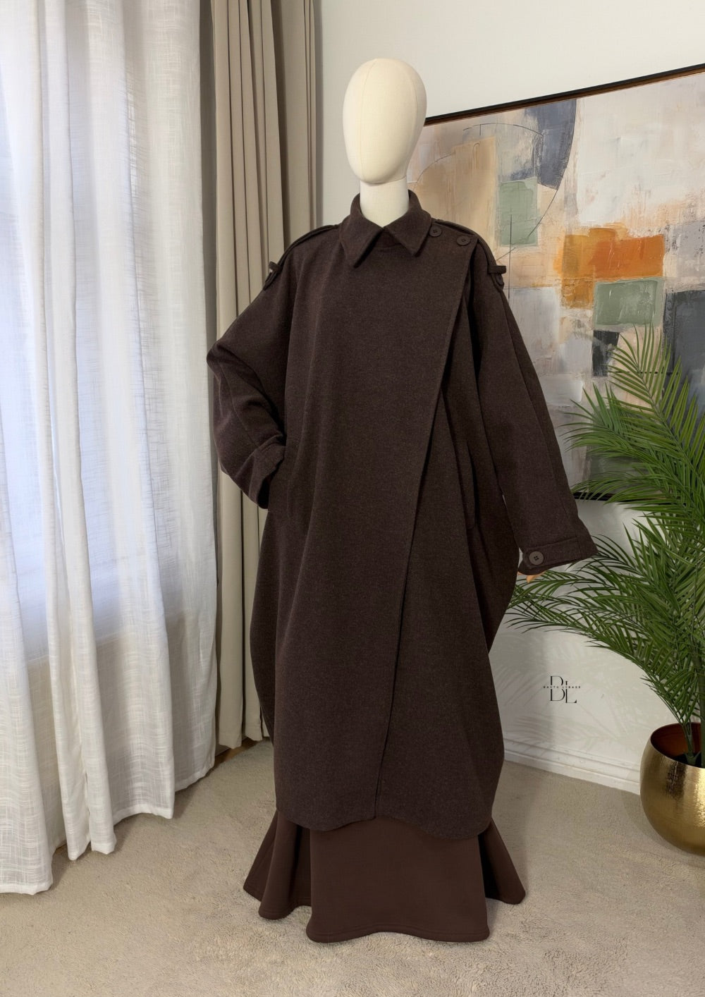 Premium Oversized Butterfly Trench Coat