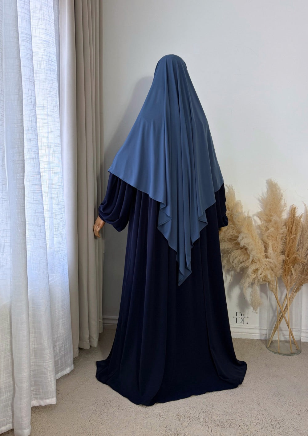 abaya-mila-medina-silk-navy-khimar-premium-jersey-pointed-blue-denim-baytu-lybass-1