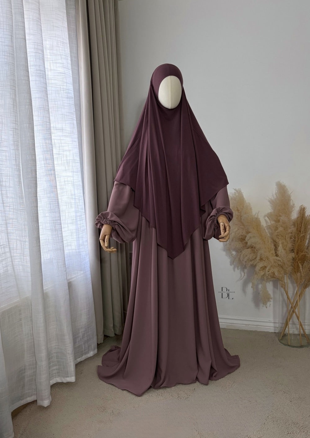 Mila Abaya in Premium Medina Silk