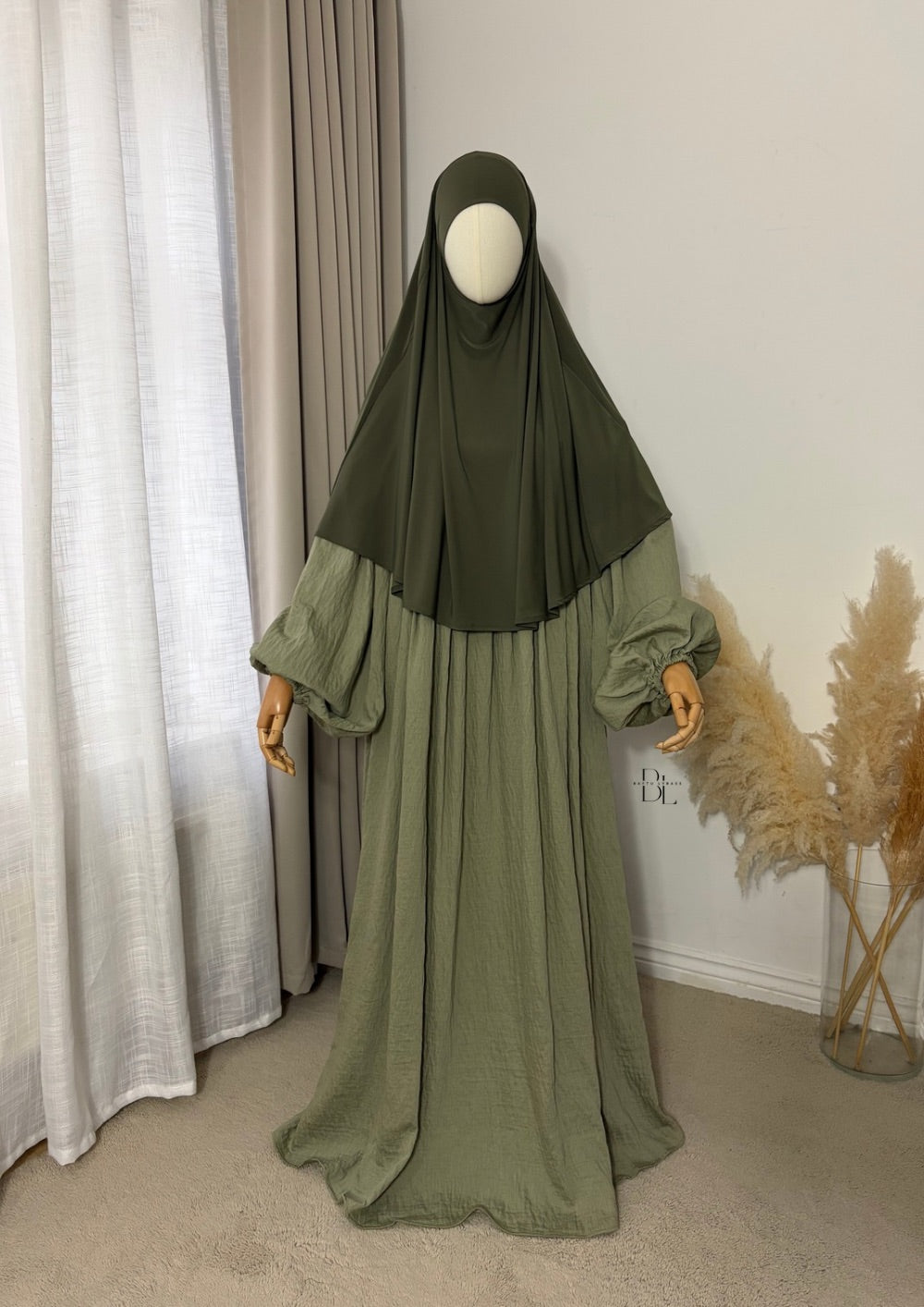 Premium Jersey Short Rounded Khimar