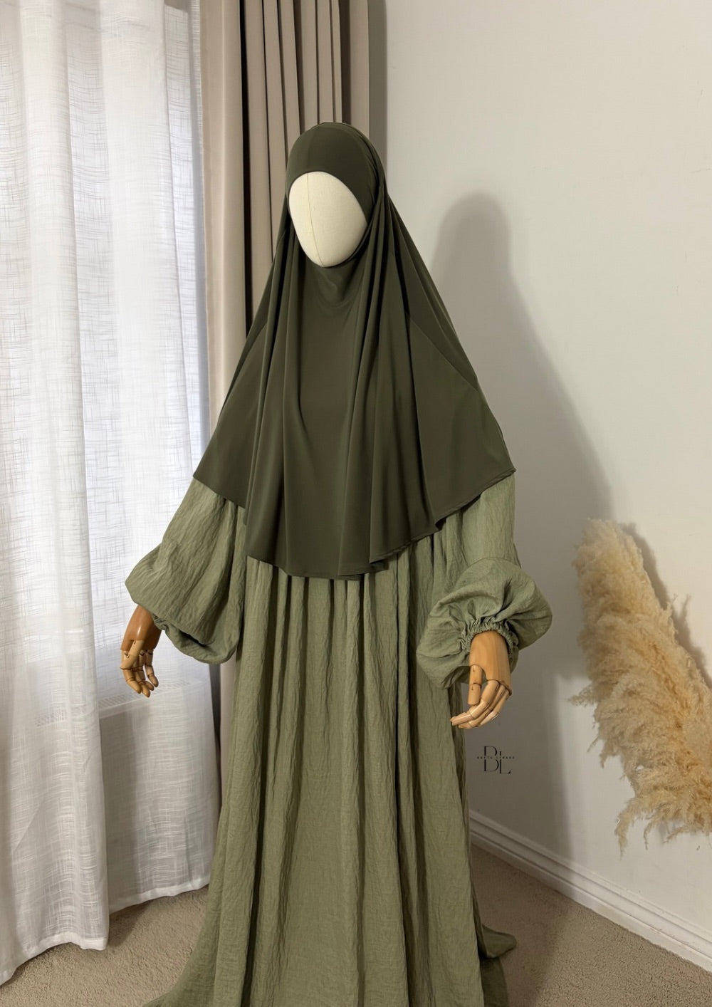 Premium Jersey Short Rounded Khimar