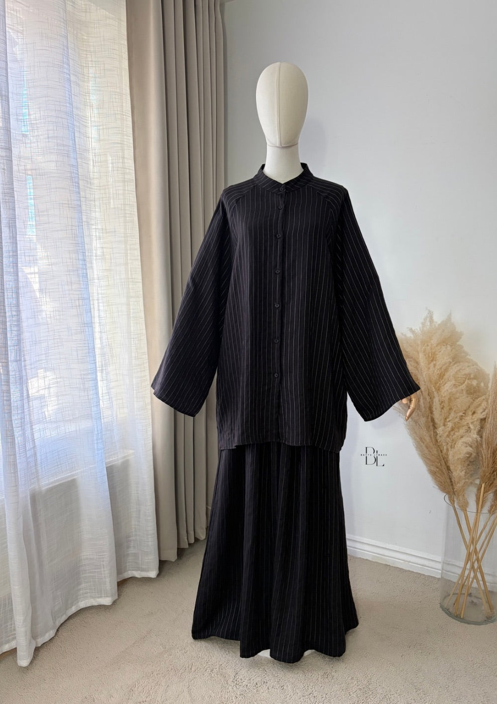 Striped Set - Tunic with Skirt