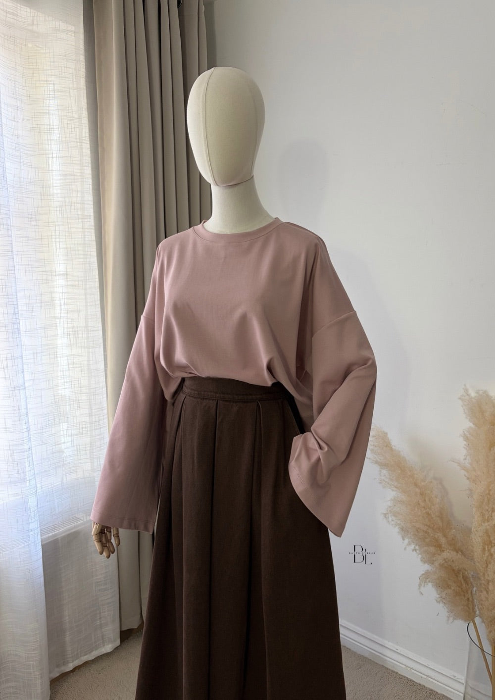 Lightweight Denim Skirt - 100% Cotton