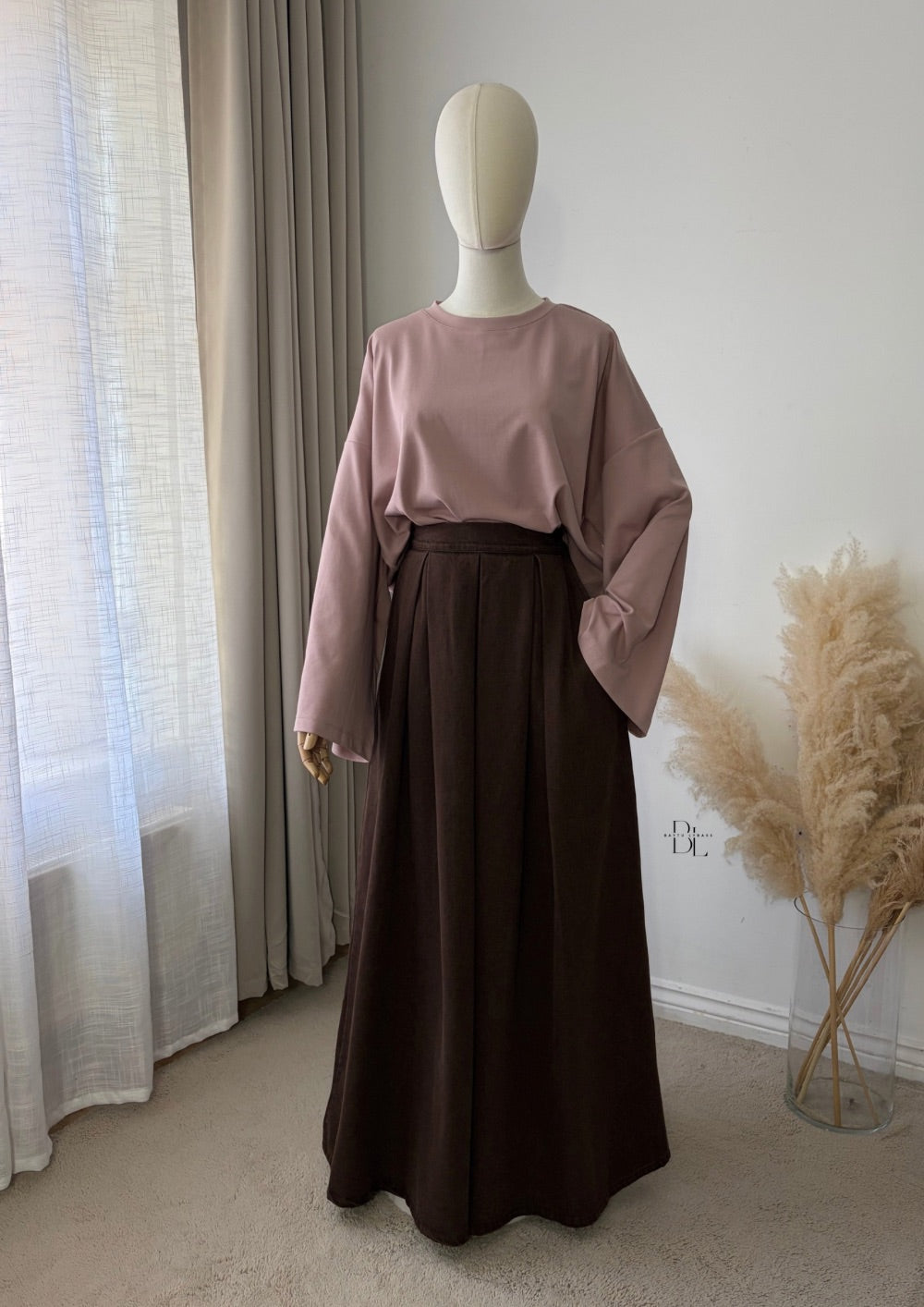 Lightweight Denim Skirt - 100% Cotton