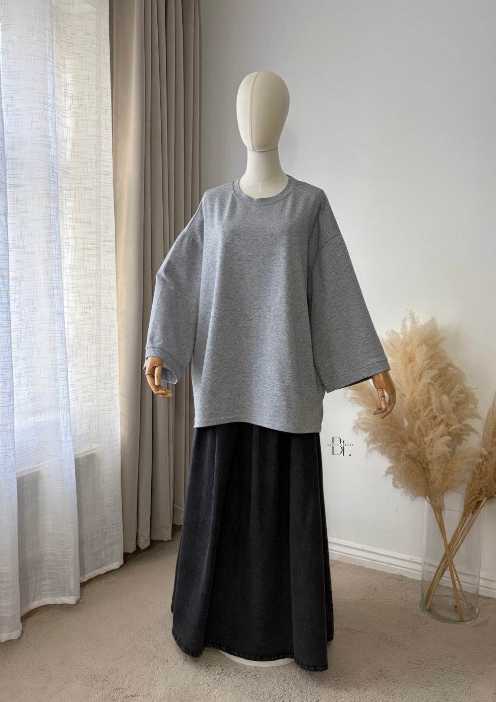 Lightweight Denim Skirt - 100% Cotton