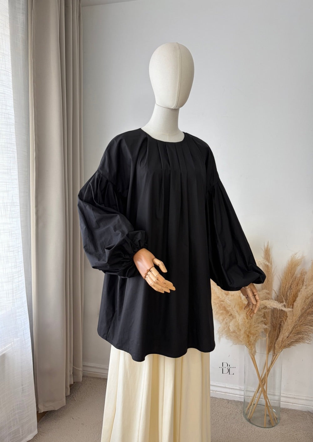 Oversized Poplin Cotton Tunic/Blouse