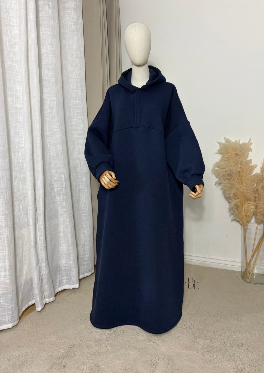 oversized-hooded-abaya-navy-baytu-lybass