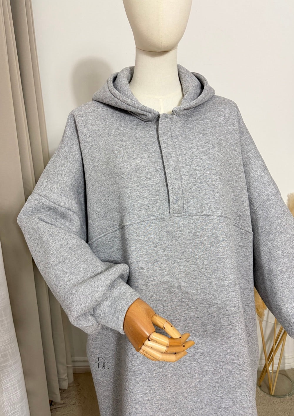 Oversized Hooded Abaya