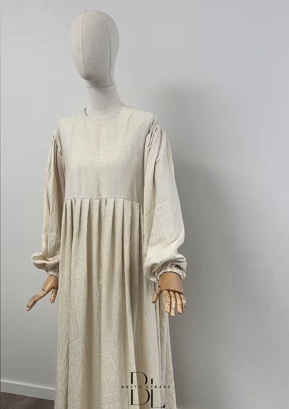 abaya-boheme-robe-creme-effet-lin-coton-baytu-lybas