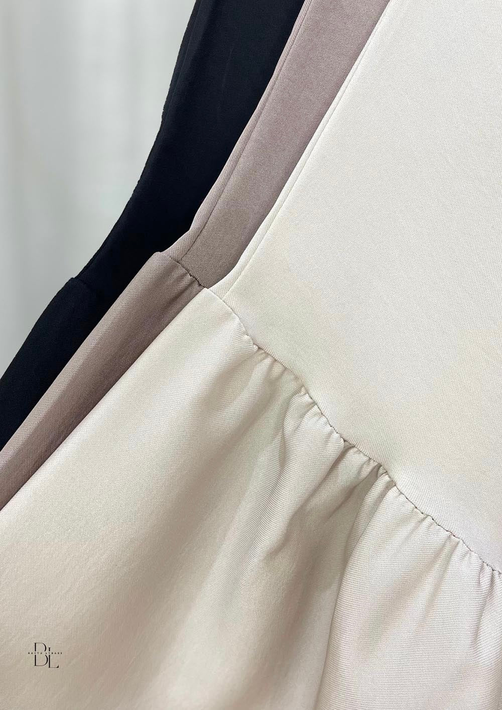 abaya-maissa-nidha-premium-creme-taupe-noir-allaitement-baytu-lybass