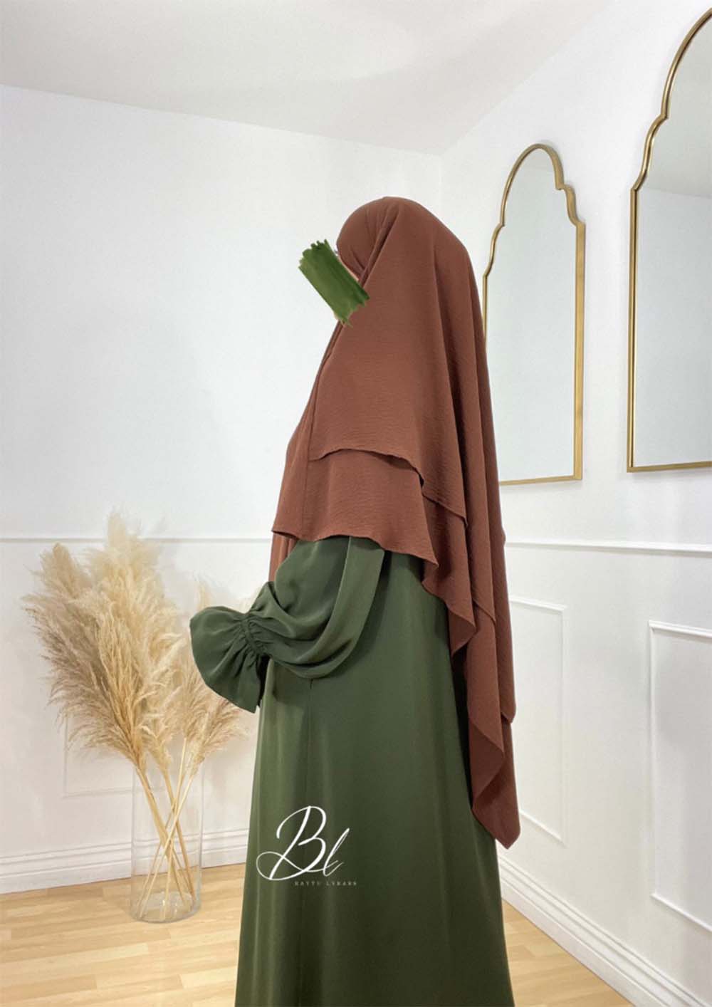 abaya-maria-soie-de-medine-kaki-marine-khimar-sayida-marron-clair-jazz-baytu-lybass-2