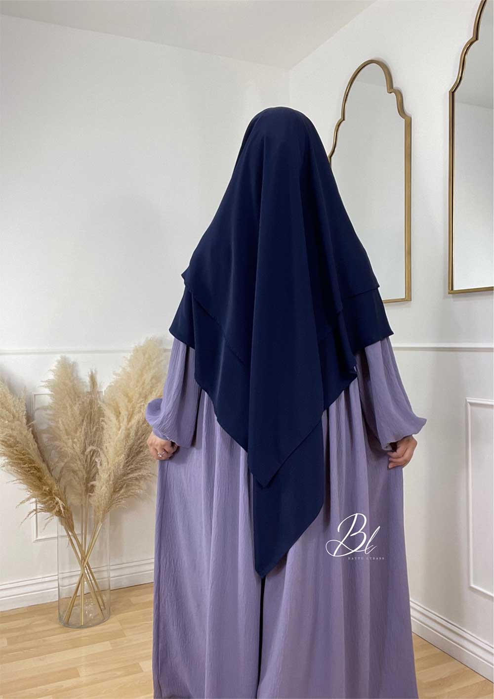 abaya-maya-lila-fonce-jazz-allaitement-khimar-sayida-bleu-marine-jazz-2-voiles-baytu-lybass
