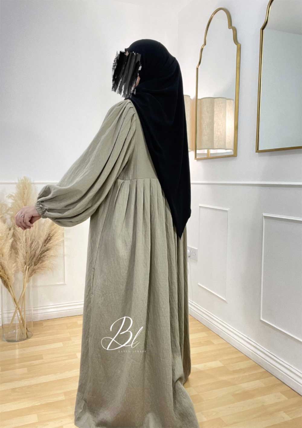 abaya-robe-boheme-taupe-effet-lin-coton-hijab-jazz-premium-baytu-lybass