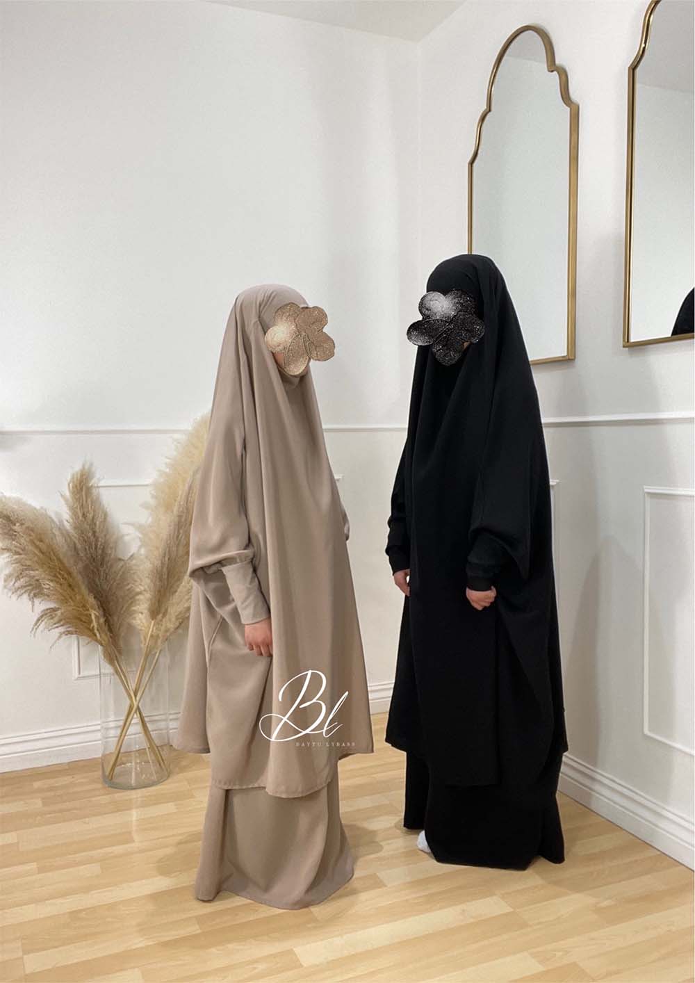 jilbab-layna-fille-noir-beige-baytu-lybass