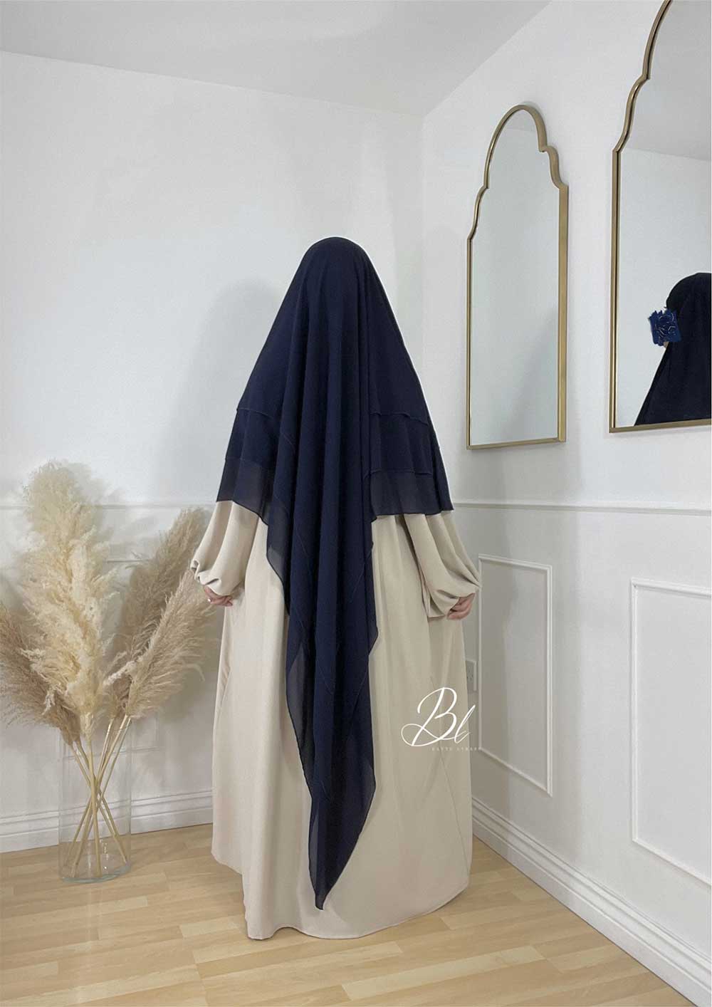 khimar-malikat-bleu-marine-3-voiles-mousseline-baytu-lybass-2