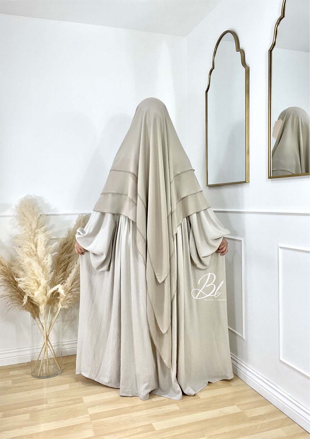 khimar-malikat-nude-3-voiles-mousseline-abaya-maryam-creme-jazz-baytu-lybass-4