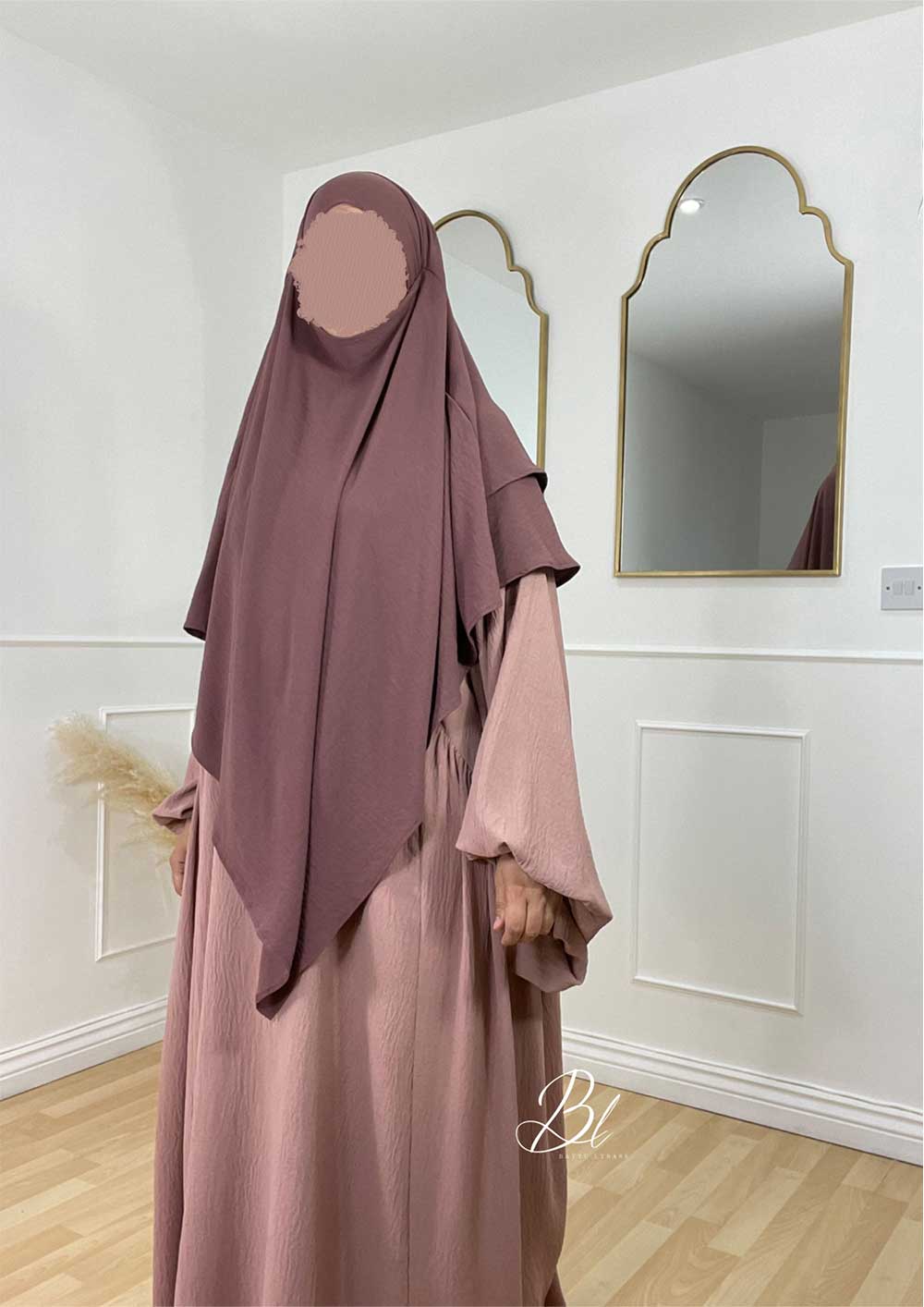 khimar-sayida-bois-de-rose-2-voiles-jazz-abaya-maryam-blush-jazz-baytu-lybass