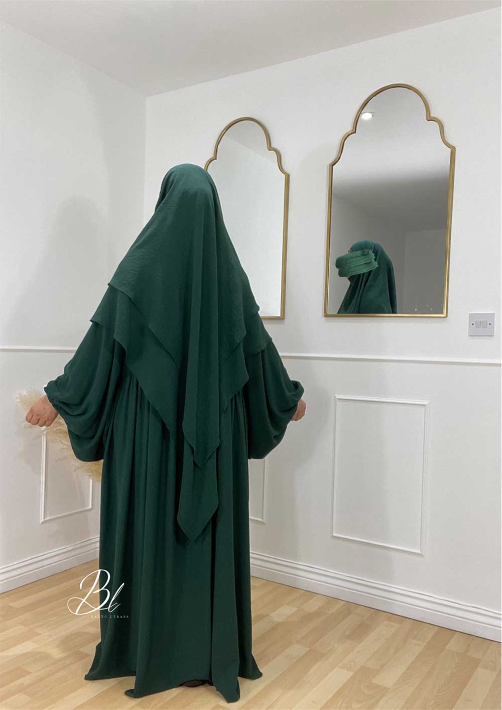 khimar-sayida-vert-sapin-2-voiles-jazz-abaya-maryam-vert-sapin-jazz-baytu-lybass