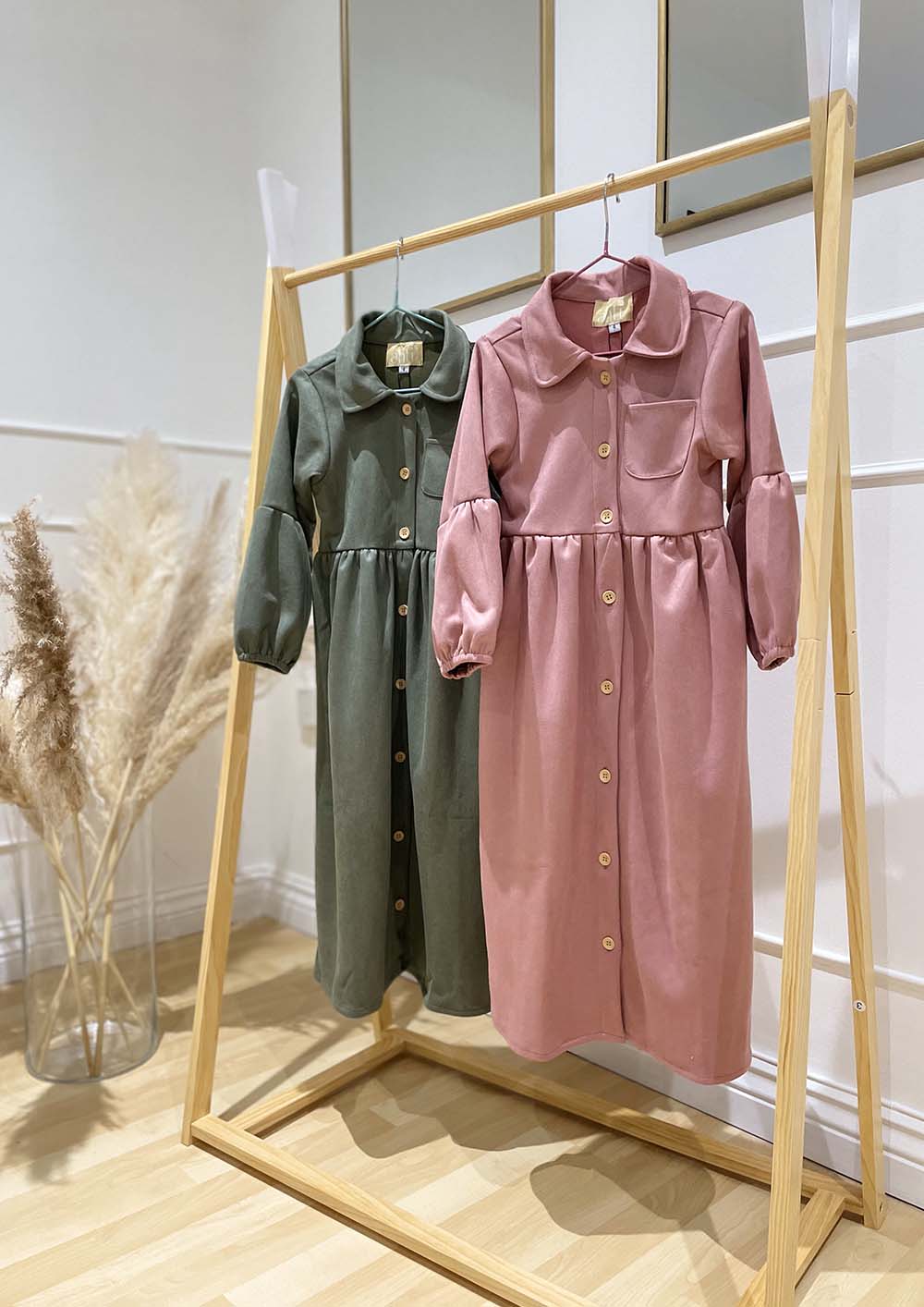 Najma Dress - Premium Suede