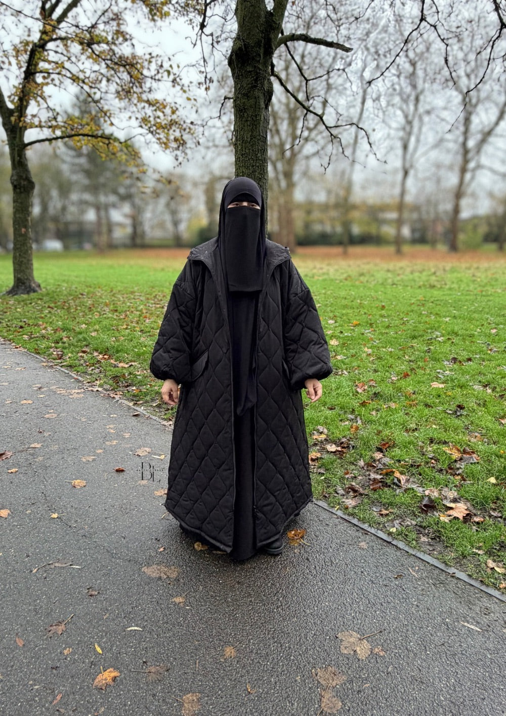 quilted-oversized winter-coat-baytu-lybass-black-2