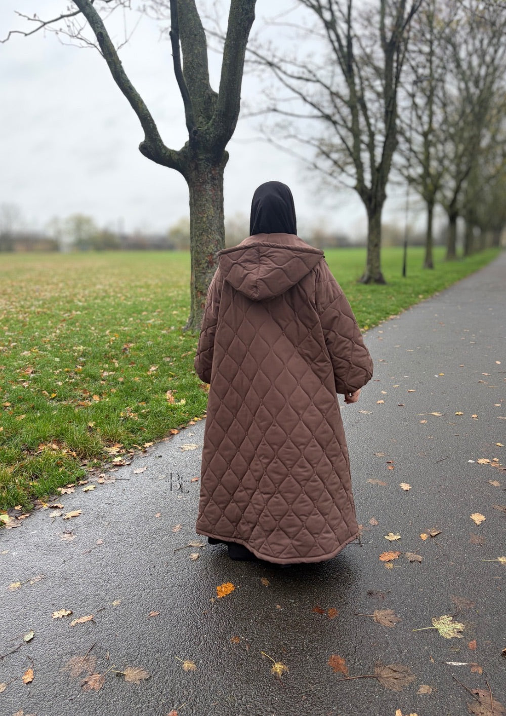 quilted-oversized winter-coat-baytu-lybass-brown