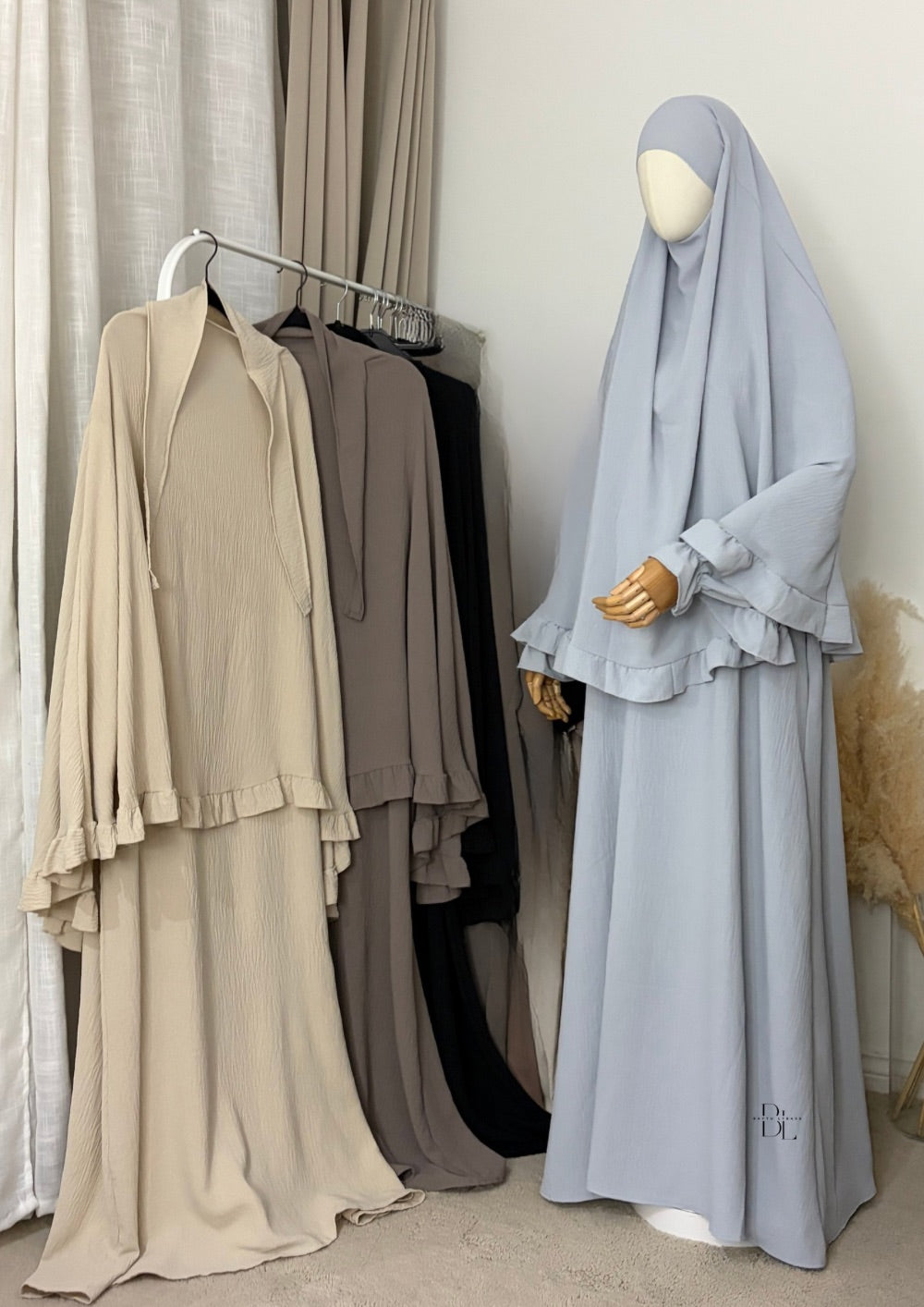 Lana Prayer Set - Abaya & Khimar for wormen
