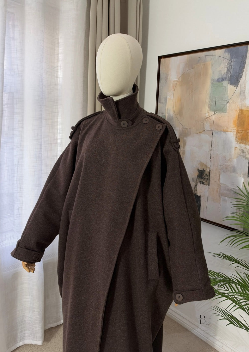 Premium Oversized Butterfly Trench Coat