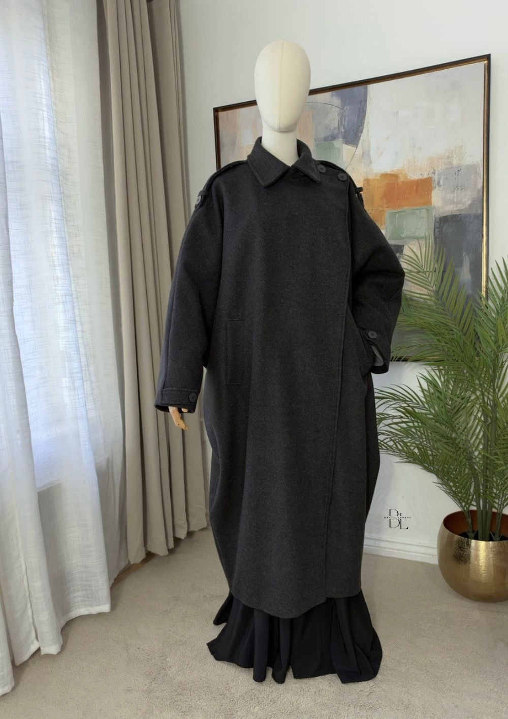 Premium Oversized Butterfly Trench Coat