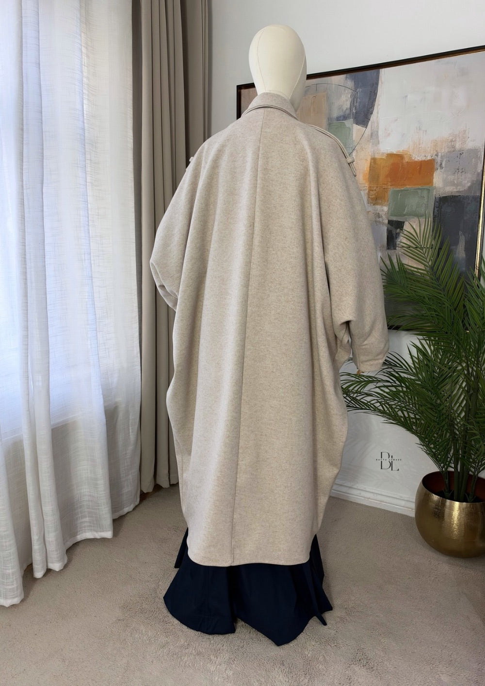 Premium Oversized Butterfly Trench Coat