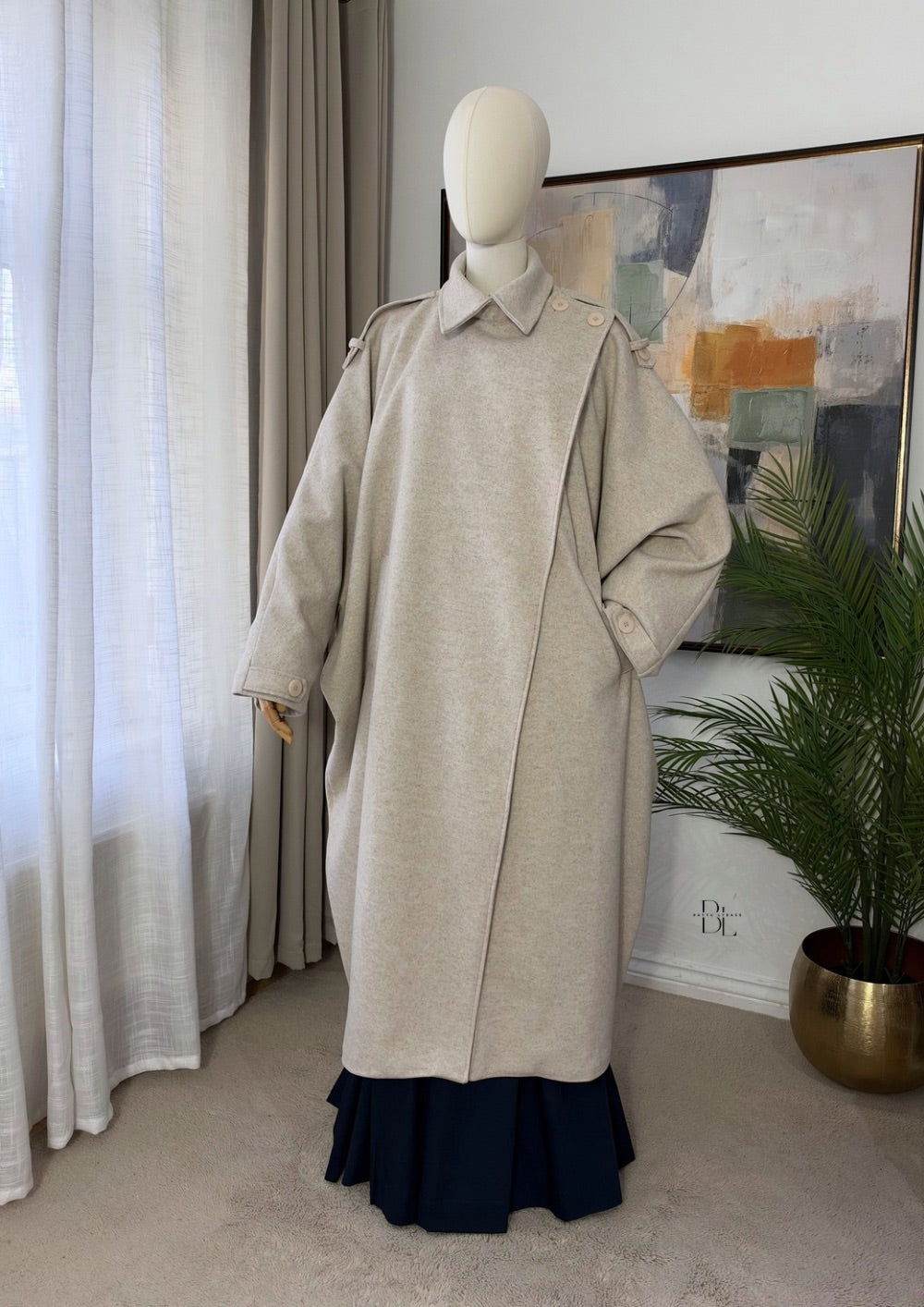 Premium Oversized Butterfly Trench Coat