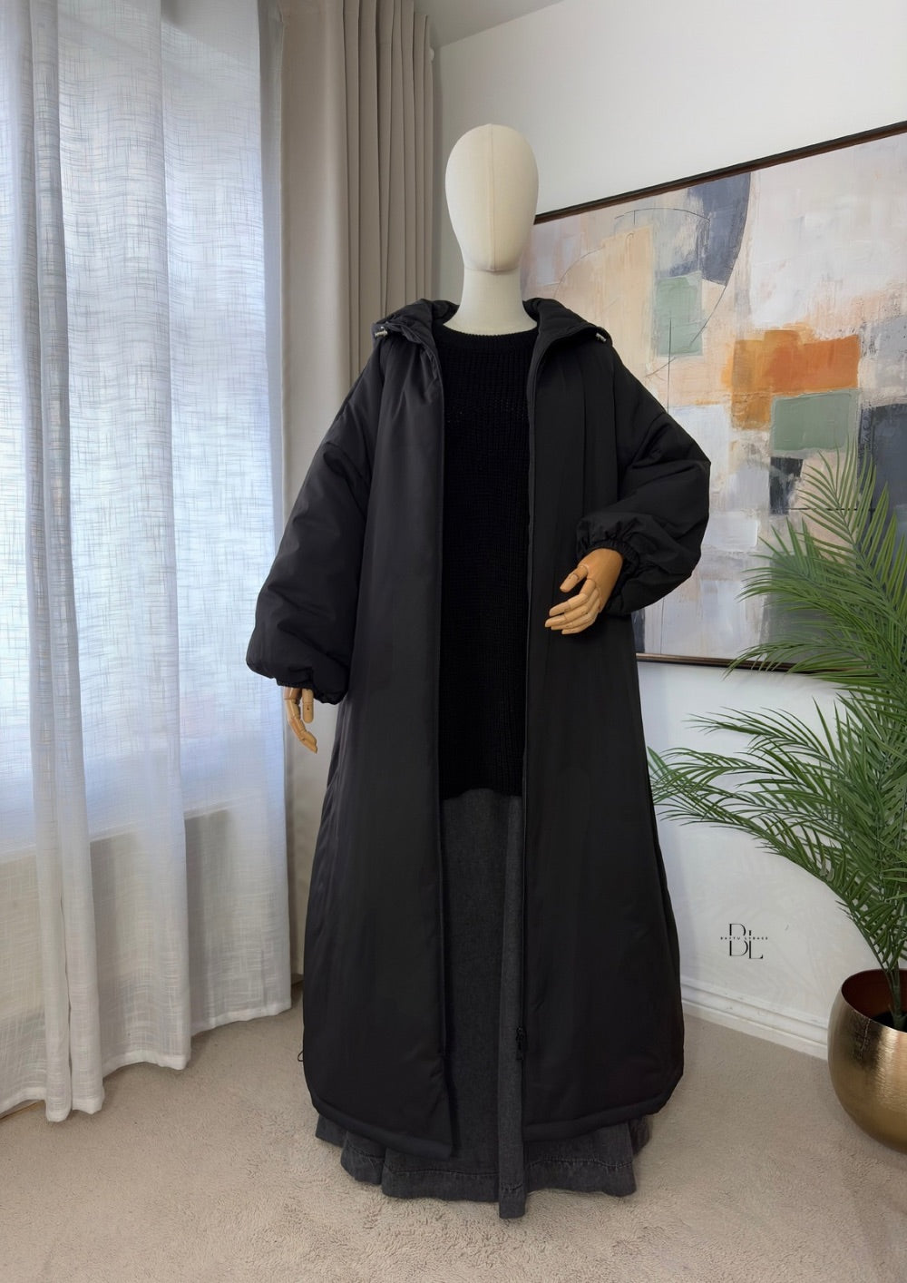 Premium Oversized Waterproof Longline Puffer Coat