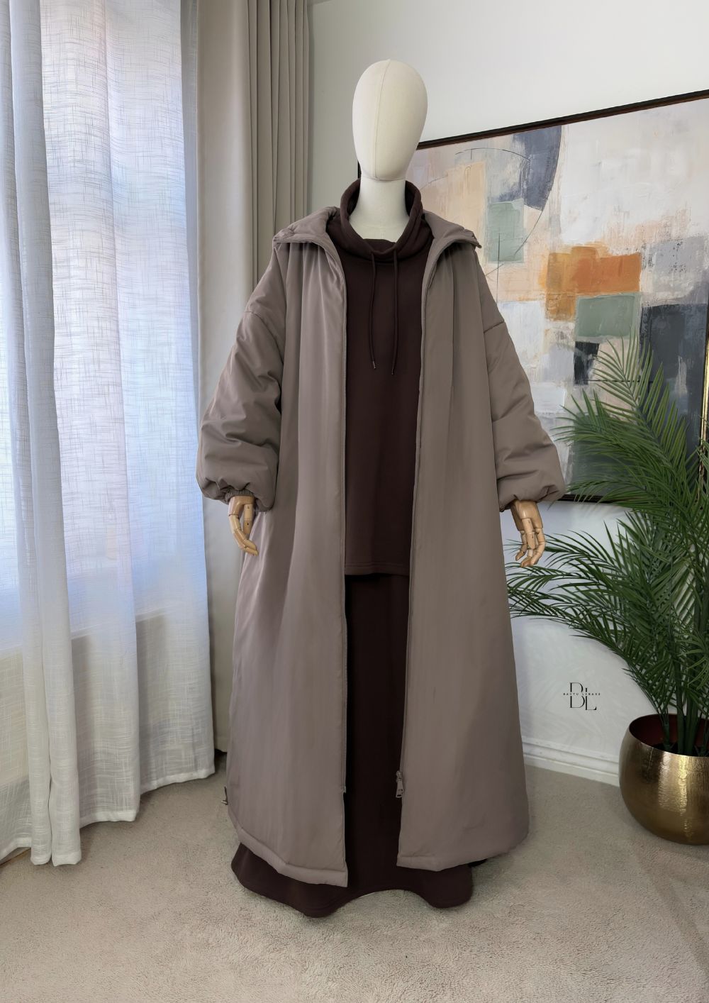 Premium Oversized Waterproof Longline Puffer Coat