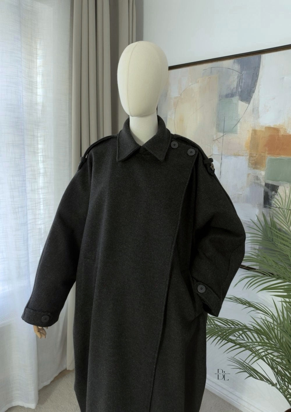 Premium Oversized Butterfly Trench Coat