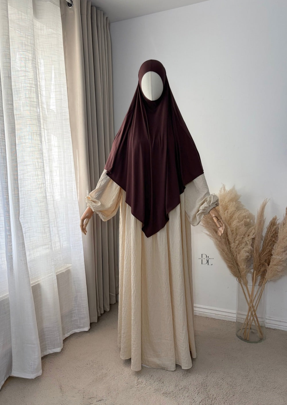 Bamboo Jersey Khimar – Soft, Breathable & Sustainably Made