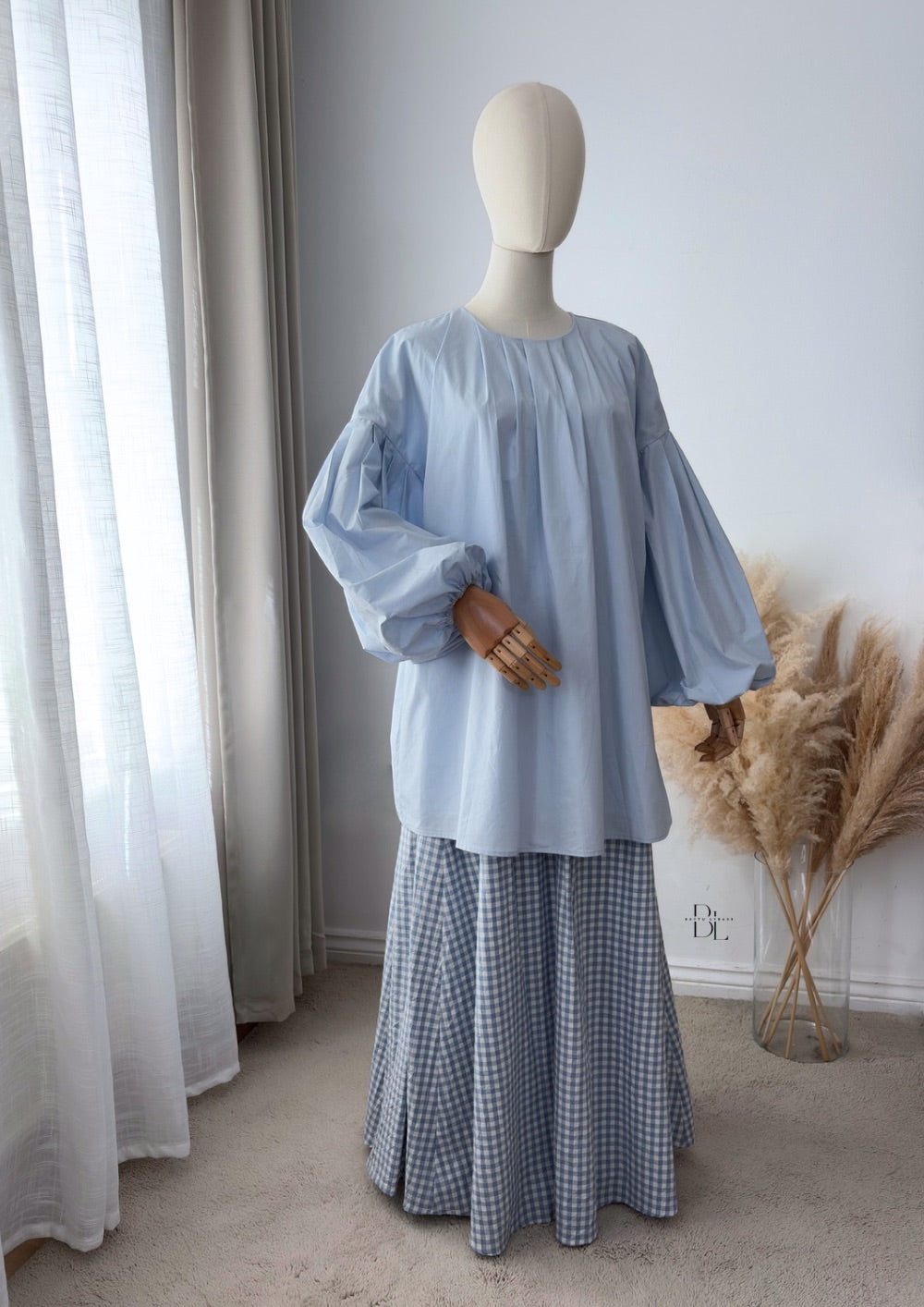 Oversized Poplin Cotton Tunic/Blouse