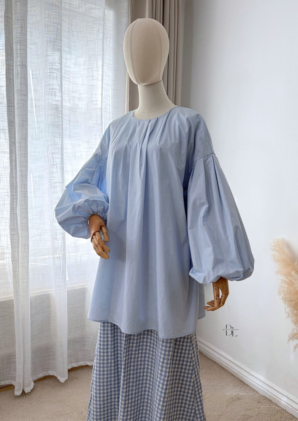 Oversized Poplin Cotton Tunic/Blouse