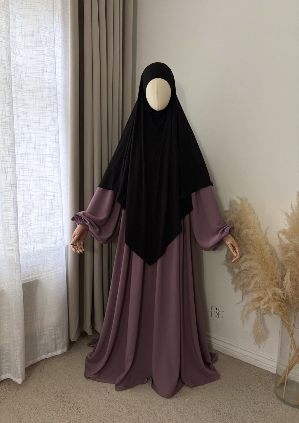 Bamboo Jersey Khimar – Soft, Breathable & Sustainably Made