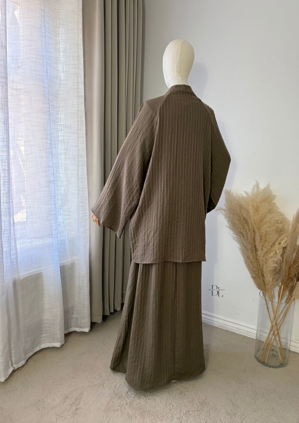 Striped Set - Tunic with Skirt