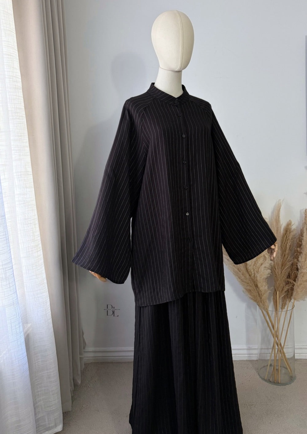 Striped Set - Tunic with Skirt