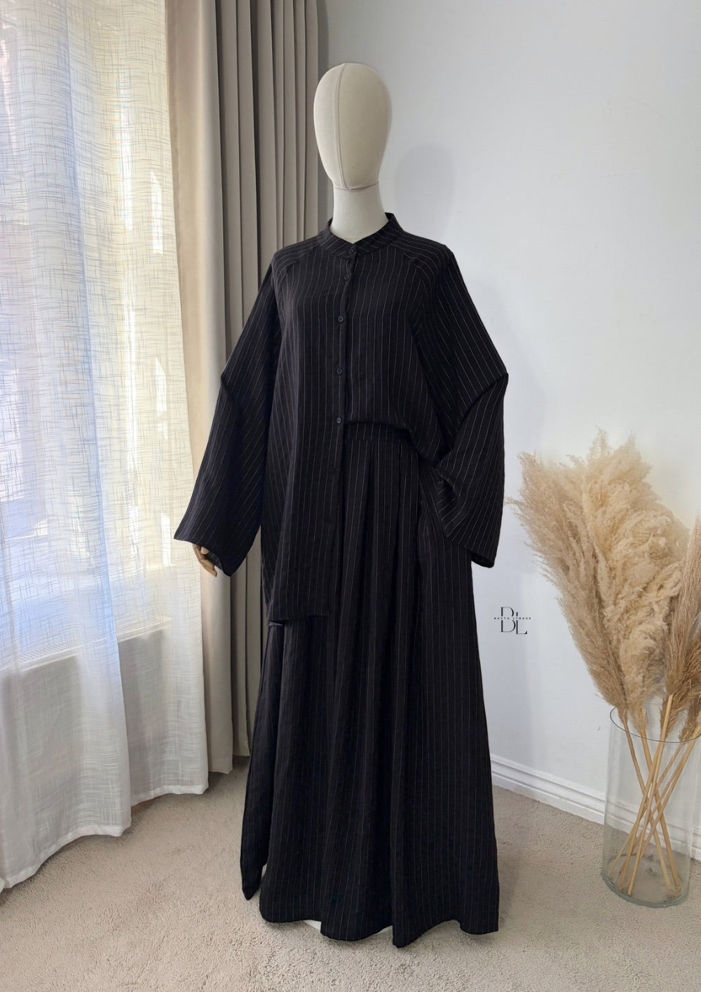 Striped Set - Tunic with Skirt