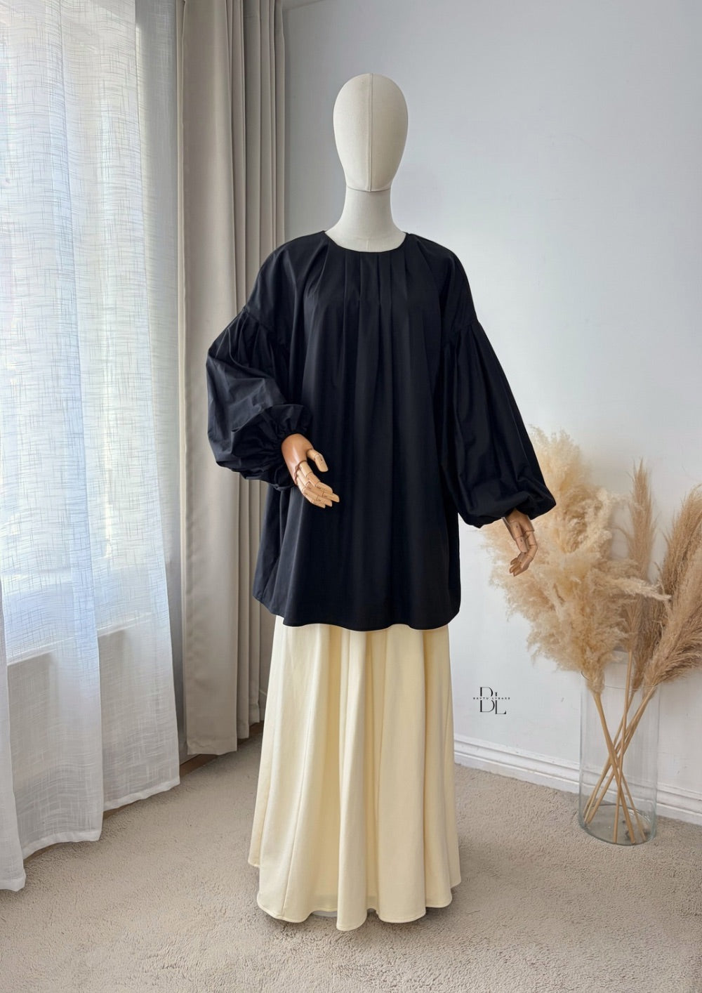 Oversized Poplin Cotton Tunic/Blouse