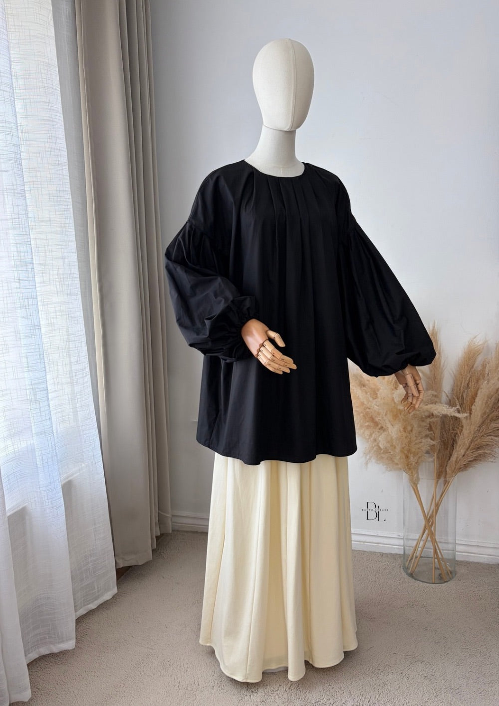 Oversized Poplin Cotton Tunic/Blouse