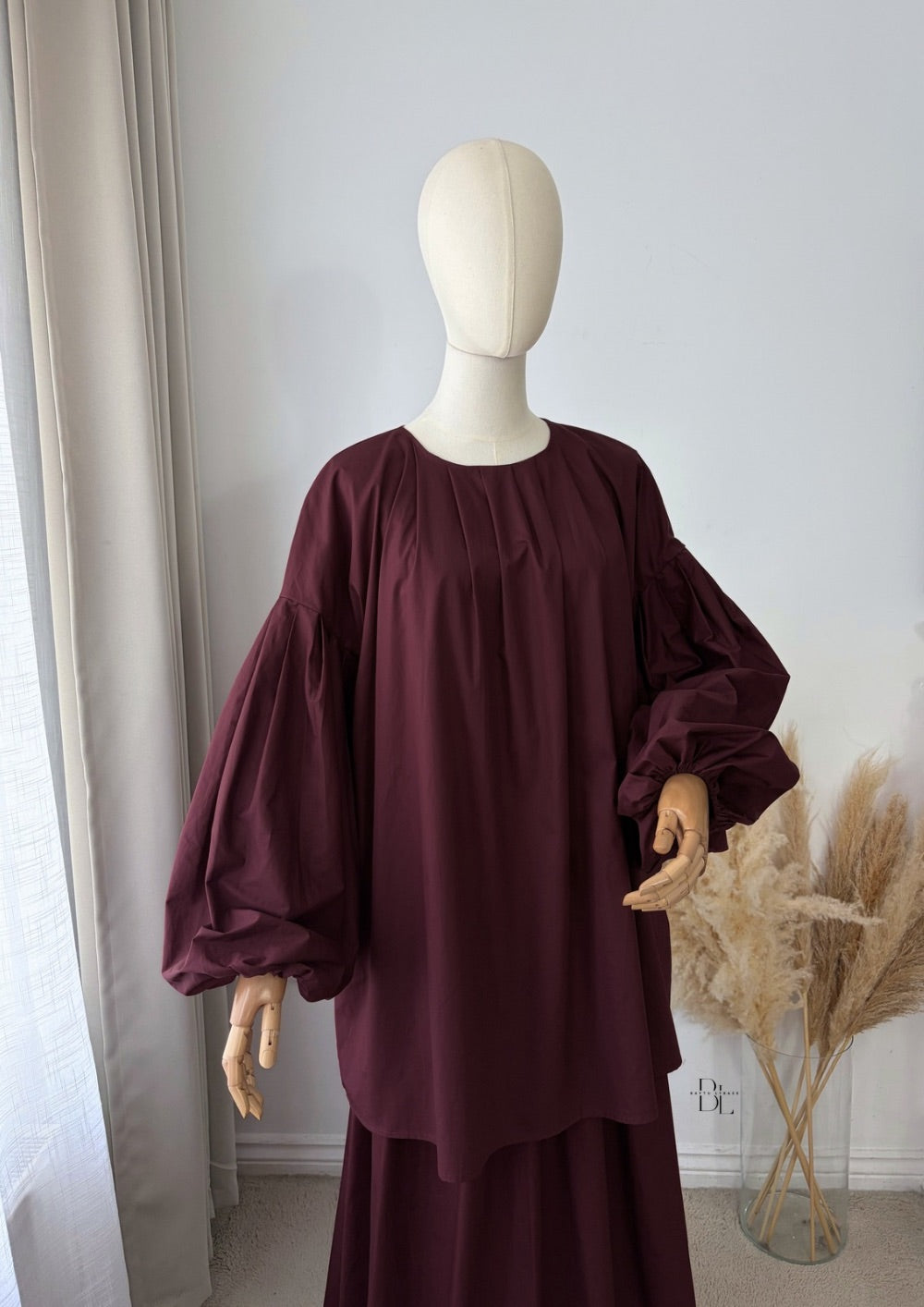 Oversized Poplin Cotton Tunic/Blouse