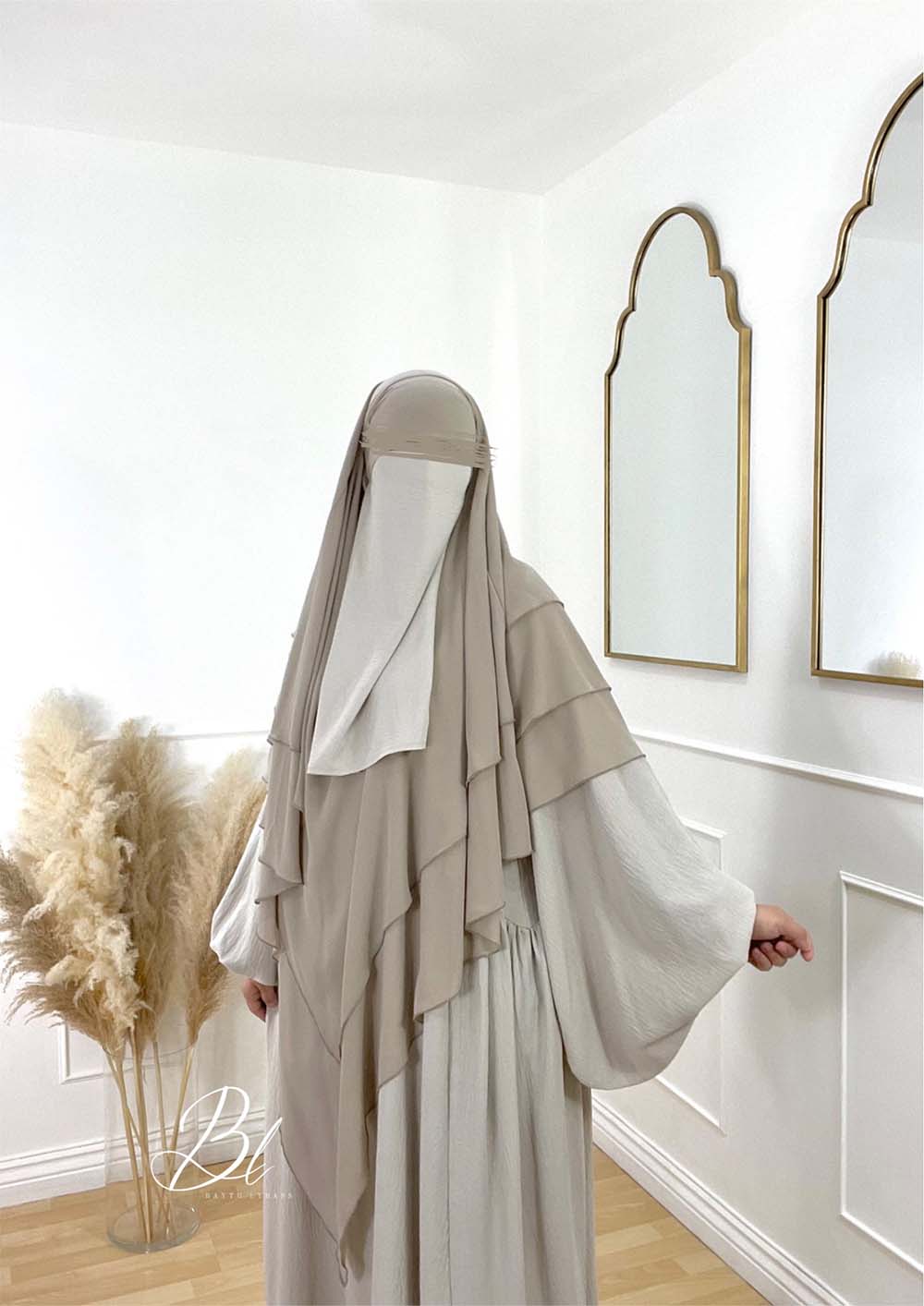 half-niqab-creme-jazz-khimar-malikat-3-voiles-abaya-maryam-creme-baytu-lybass-1
