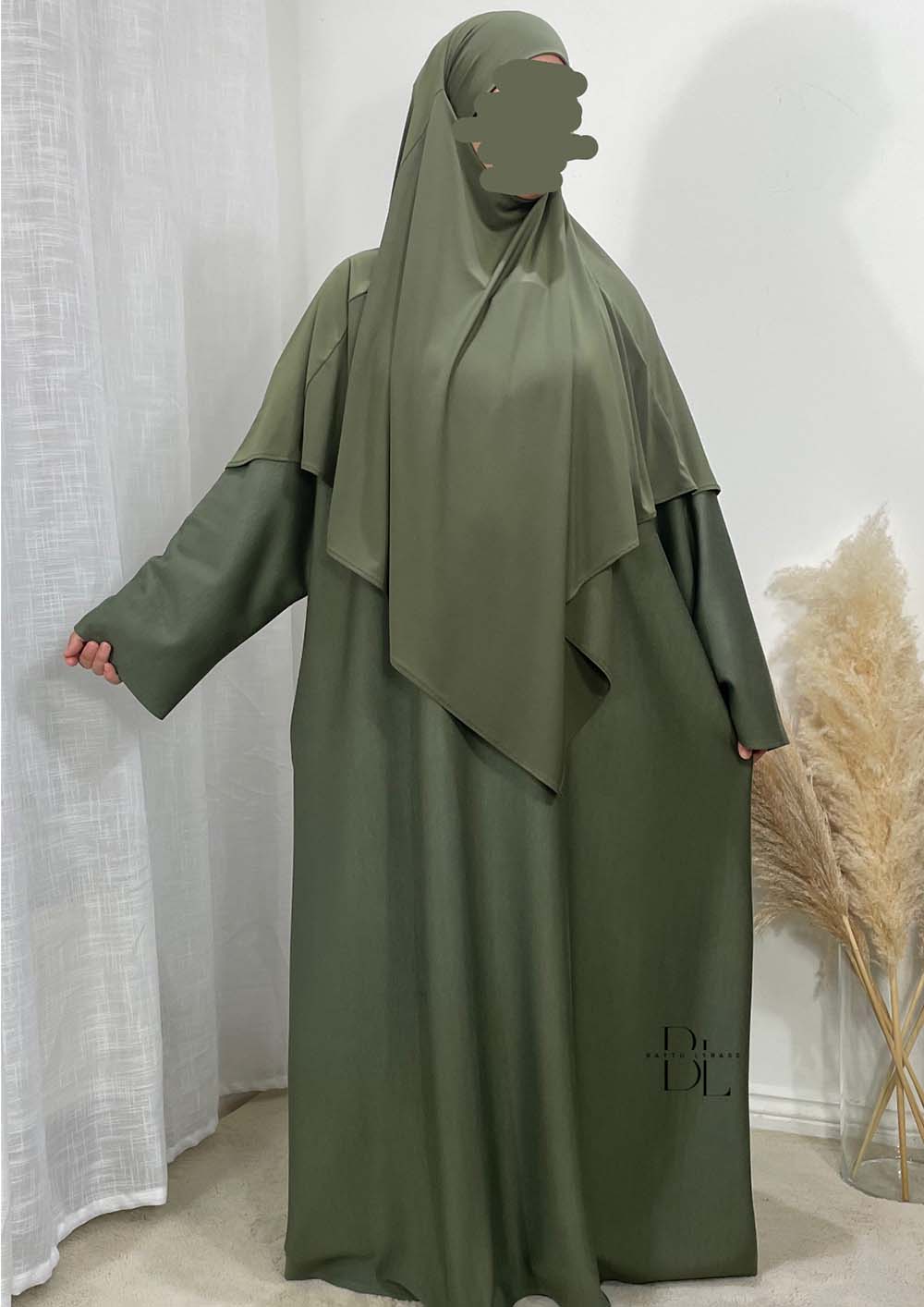 khimar-jersey-premium-kaki-abaya-comfy-style-sport-kaki-baytu-lybass