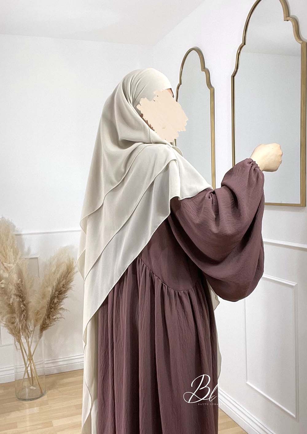 khimar-malikat-creme-3-voiles-mousseline-abaya-maryam-bois-de-rose-jazz-baytu-lybass-3